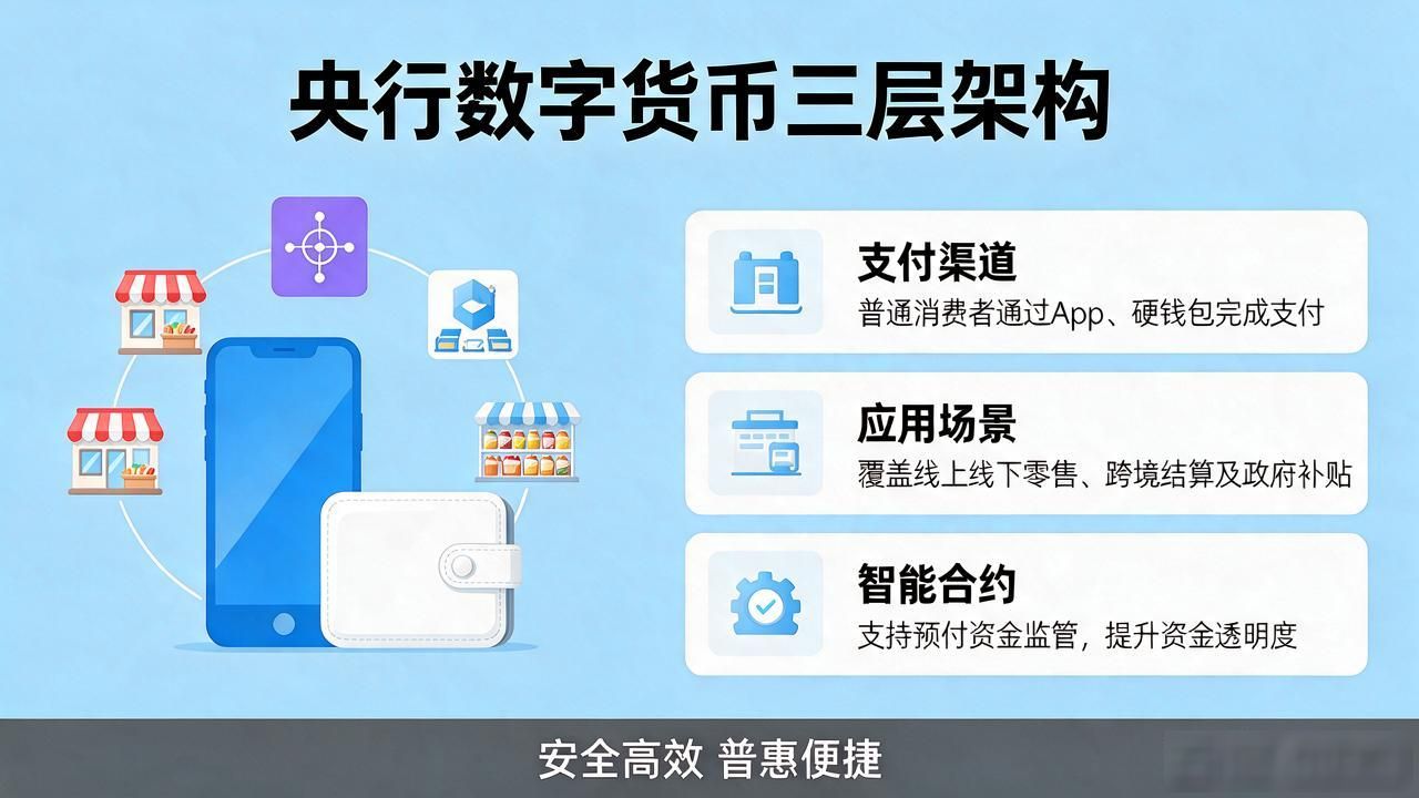 数字人民币发行层与兑换层_央行发布的数字货币层次划分_央行数字货币双层运营体系