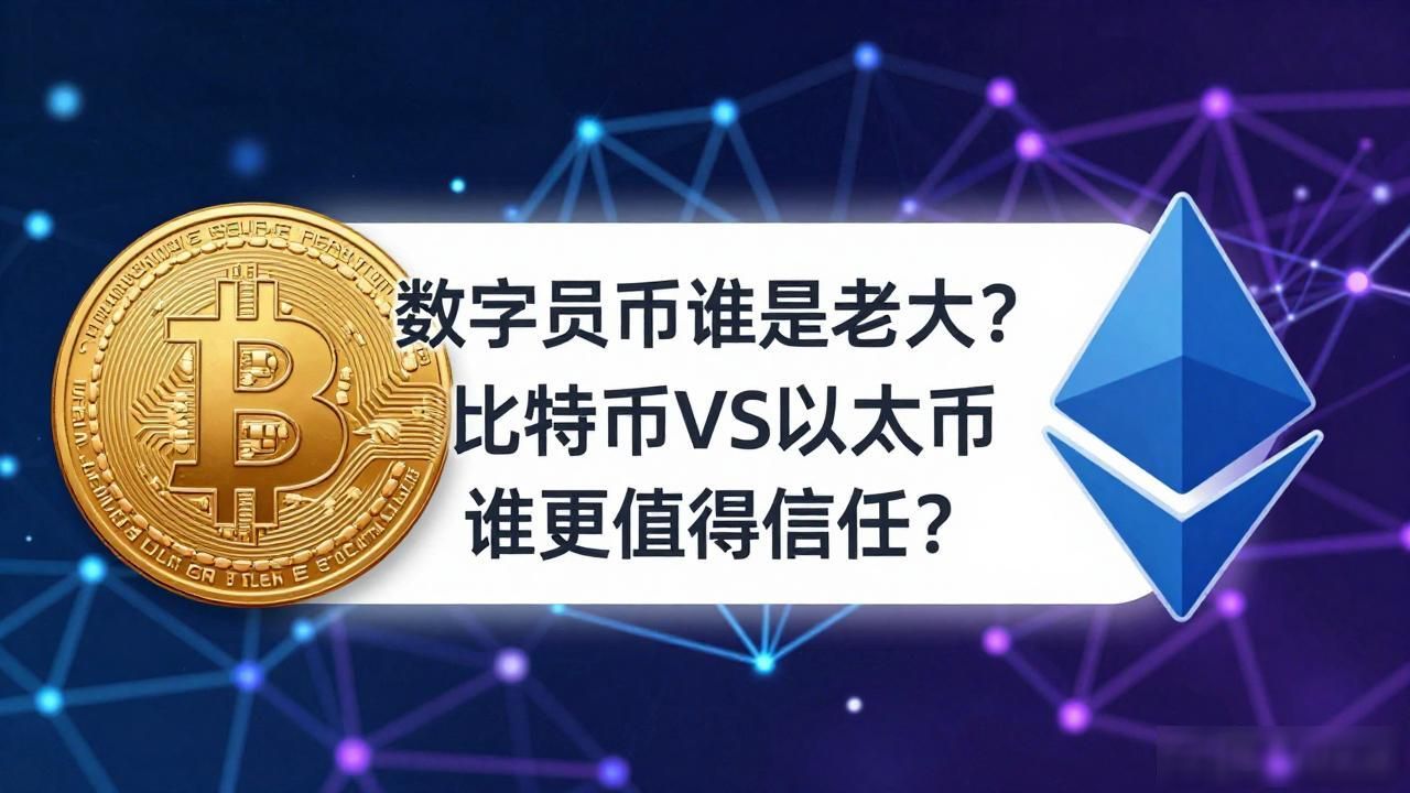 数字货币谁是老大？比特币VS以太坊谁更值得信任？