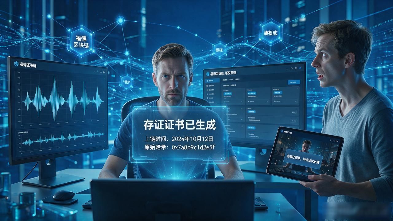 独立音乐区块链版权_音乐上链存证_福德区块链版权平台