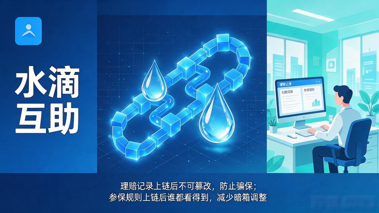 水滴互助 区块链_互助保障区块链应用_水滴互助区块链存证分析